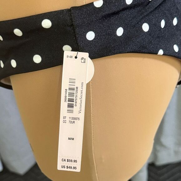 Victoria’s Secret Black Polka Dot Bikini Set - Picture 5 of 15